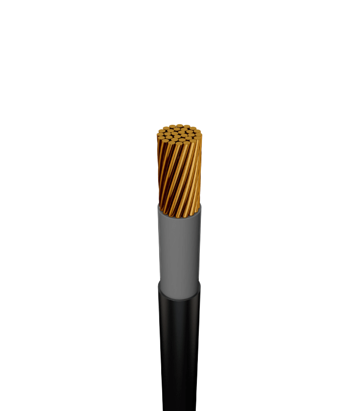 0,6/1 KV NYY (YVV) TEK DAMARLI BAKIR İLETKENLİ KABLO